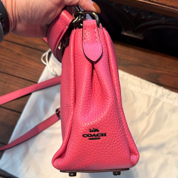 Coach Vibrant Pink Shay Crossbody Purse - Picture 3 of 12